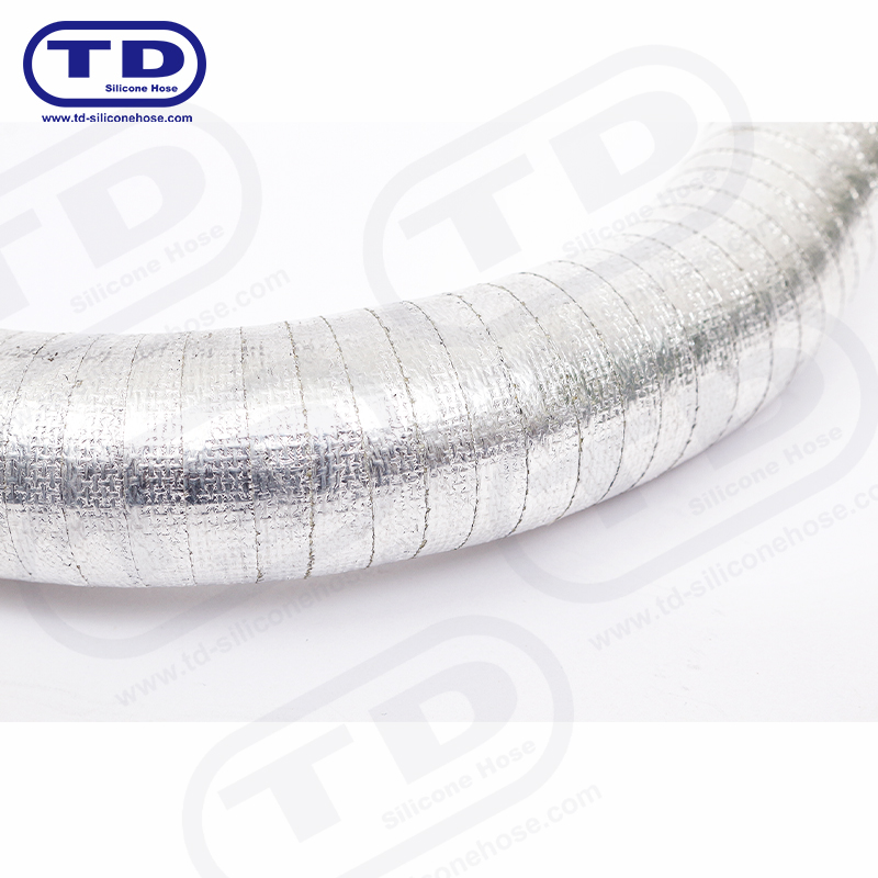 Aluminiumlindad silikonslang
