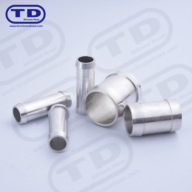 Aluminiummontering för silikonslang