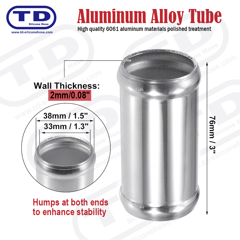 Aluminiumrör OD: 1,5 