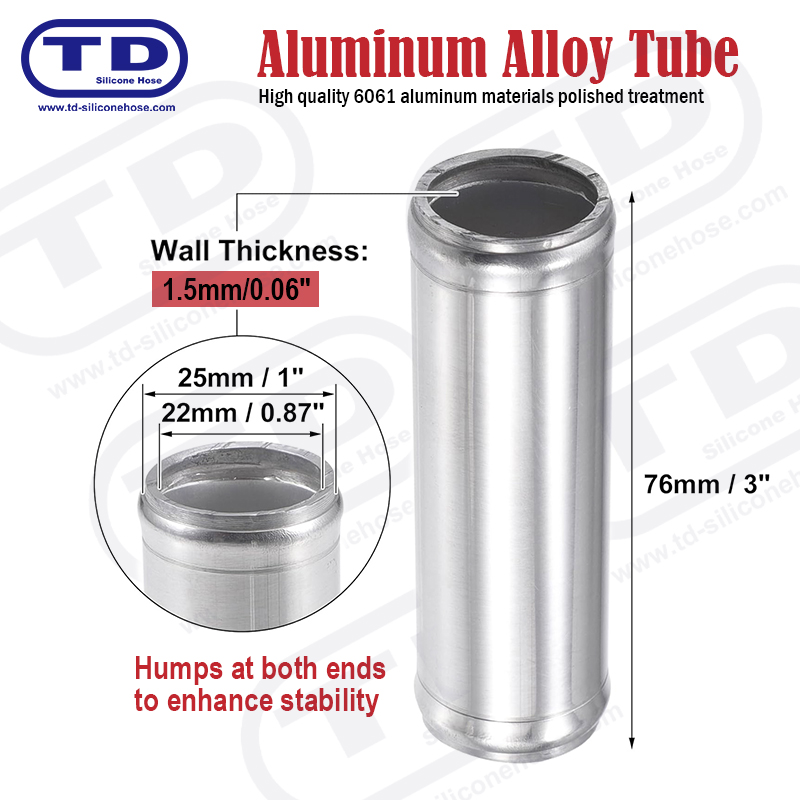 Aluminium Pipe OD: 1,0 