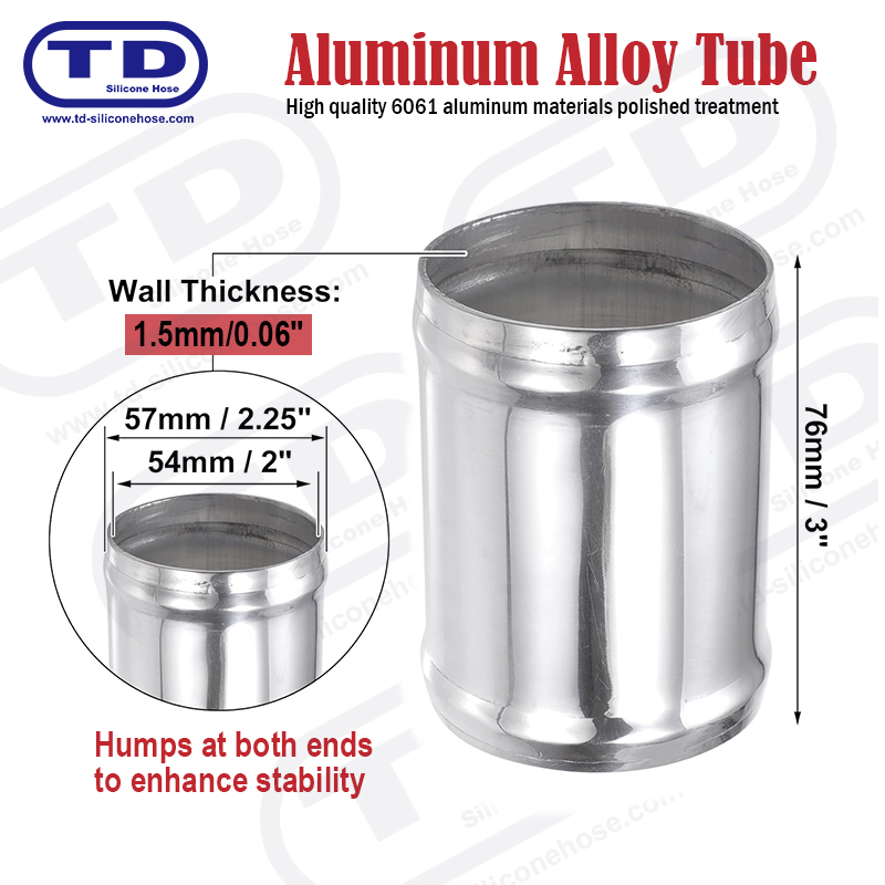 Aluminiumrör OD: 2,25 