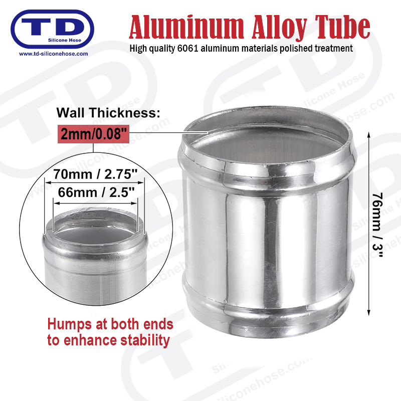 Aluminiumrör OD: 2,75 